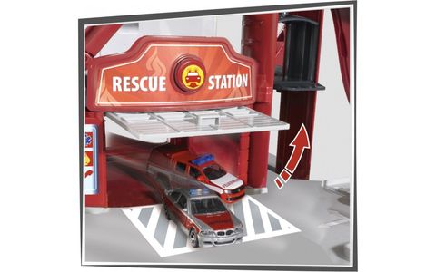 Игровой набор Majorette Спасательная станция с 5 машинками 2050019