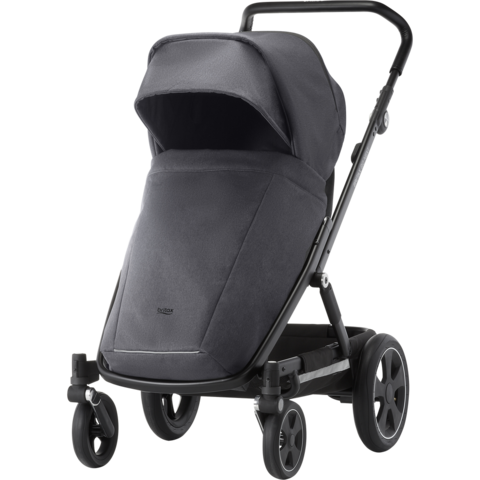 Коляска 2в1 BRITAX Go Next2 Graphite Melange Black