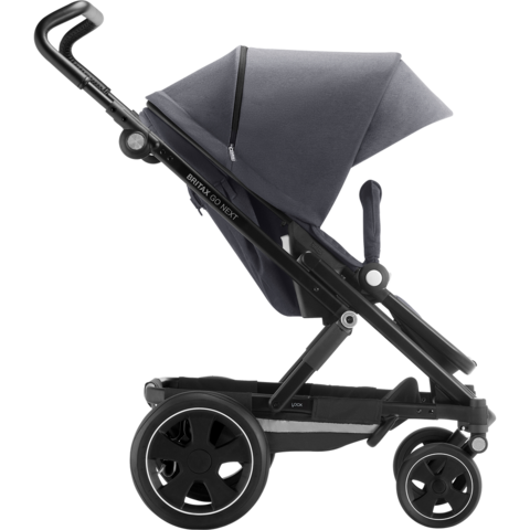 Коляска 2в1 BRITAX Go Next2 Graphite Melange Black