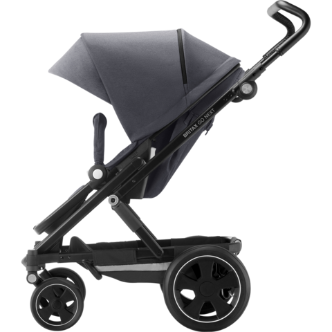 Коляска 2в1 BRITAX Go Next2 Graphite Melange Black