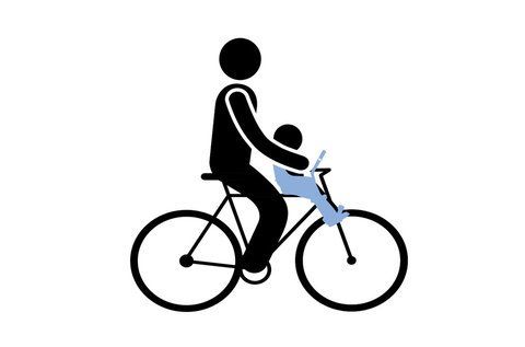 Детское велокресло на руль Thule RideAlong Mini Dark Grey