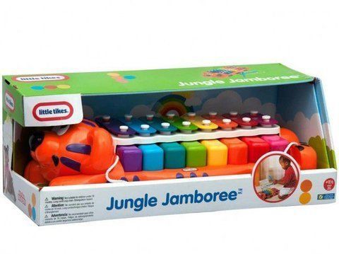 Развивающая музыкальная игрушка Little Tikes Тигренок-ксилофон: два в одном 629877MP