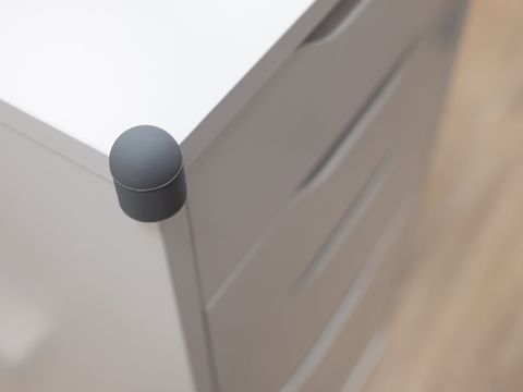 Протектор для стола (4 шт) сірий