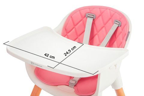 Стільчик для годування Kinderkraft Sienna Pink