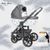 Универсальная коляска 2в1 Baby-Merc Bebello tykan