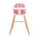 фото Стільчик для годування Kinderkraft Sienna Pink