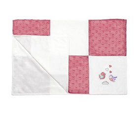 Мягкое одеяло BabyOno minky patchwork (1411/01)