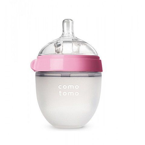 Антиколиковая бутылочка Comotomo 150мл (Pink)