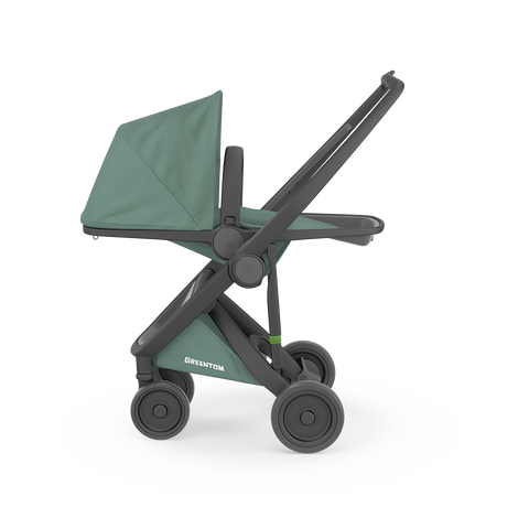 Прогулочная коляска Greentom Upp Reversible Black/Sage