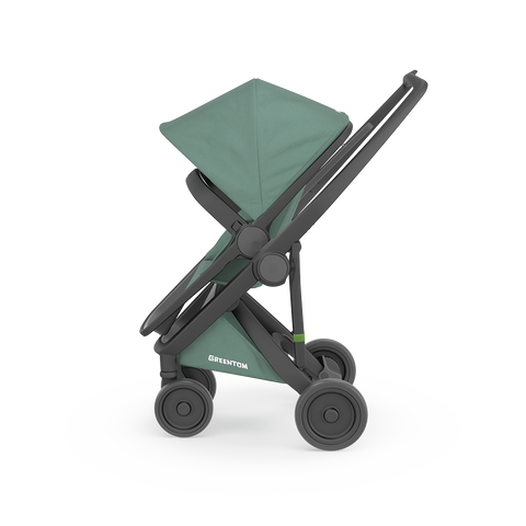 Прогулочная коляска Greentom Upp Reversible Black/Sage