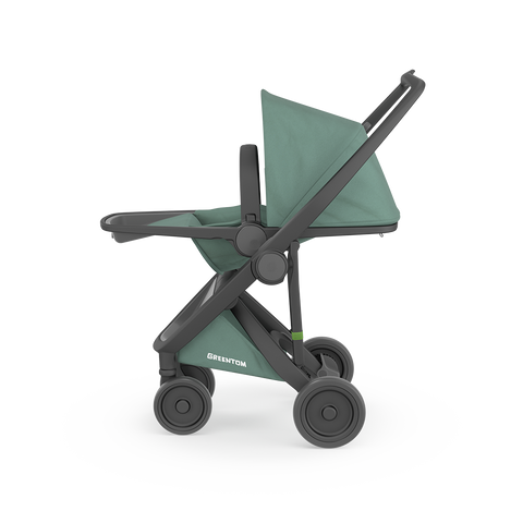 Прогулочная коляска Greentom Upp Reversible Black/Sage