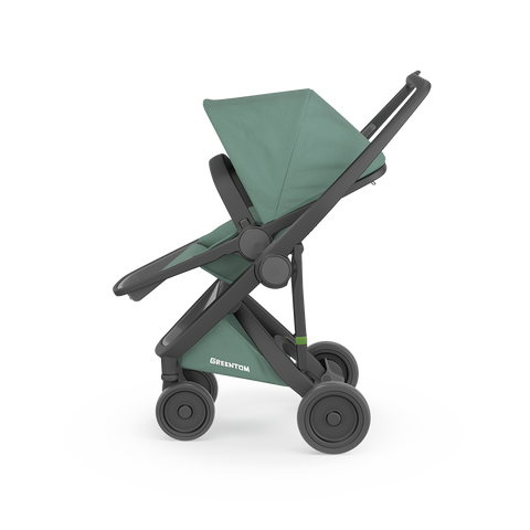 Прогулочная коляска Greentom Upp Reversible Black/Sage