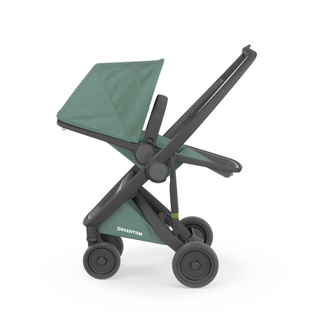 Прогулочная коляска Greentom Upp Reversible Black/Sage