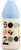 Пляшка для годування Suavinex Історії панди 270 мл, анатомічна соска середній потік блакитна панда 303976