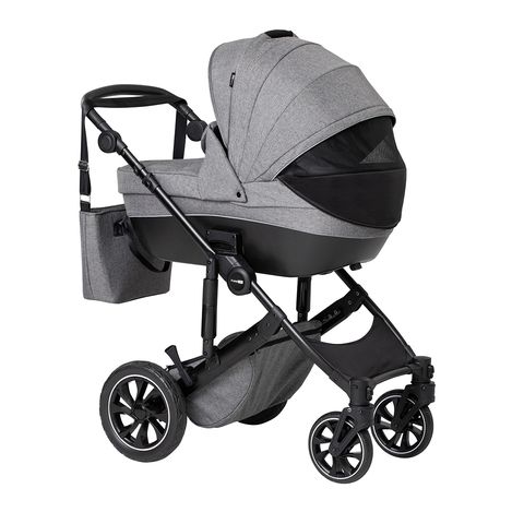 Коляска 4 в 1 FreeON ZEN Deluxe dark grey