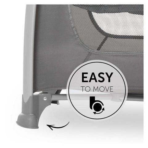 Дитячий манеж Hauck Play N Relax Center Melange Charcoal