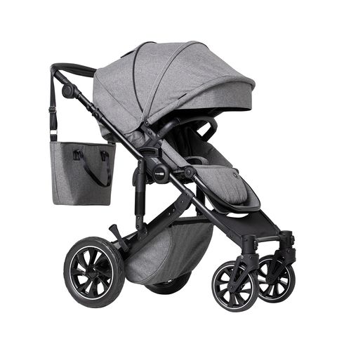 Коляска 4 в 1 FreeON ZEN Deluxe dark grey