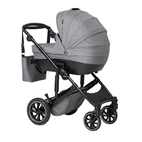 Коляска 4 в 1 FreeON ZEN Deluxe dark grey