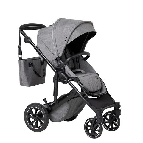 Коляска 4 в 1 FreeON ZEN Deluxe dark grey