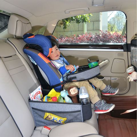 Детский универсальный автомобильный столик для автокресла Bugs