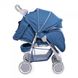 фото Прогулочная коляска Babycare City BC-5201 Blue в льне