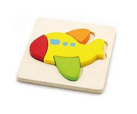 Мини-пазл Viga Toys Самолет (50173)