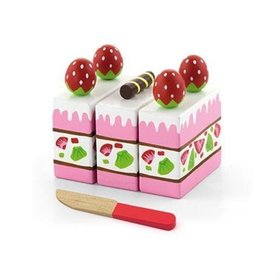 Игровой набор Viga Toys Клубничный торт (51324)