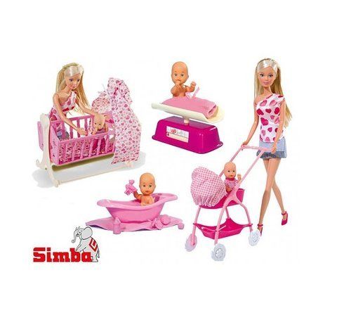Кукла Steffi с младенцем Simba 5730861