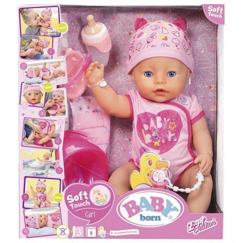 Кукла Baby Born Нежные объятия Очаровательная малышка Zapf Creation 824368