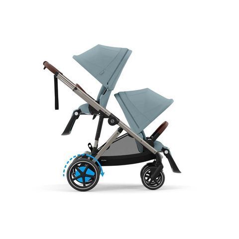 Прогулочная коляска Cybex eGazelle S TPE Stormy Blue