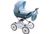 Коляска для куклы Broco Mini Avenu 2020 10 голубой