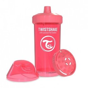Чашка-непроливайка Twistshake 360мл (персиковый)