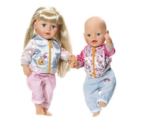 Набор одежды для куклы Baby Born Спортивный кэжуал Zapf Creation (в ассортименте) 824542