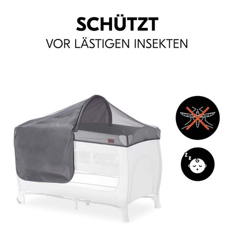 Сітка для дитячого манежа Hauck Travel Bed Canopy Grey