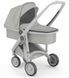 Классическая коляска Greentom Upp Carrycot (Grey/Grey)