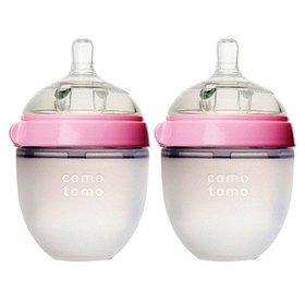 Набор антиколиковых бутылочек Comotomo 150мл (Pink)
