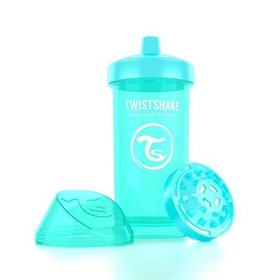 Чашка-непроливайка Twistshake 360мл (бирюзовый)