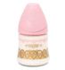 фото Пляшка для годування Suavinex Couture 150 мл, соска повільний потік рожева 304133